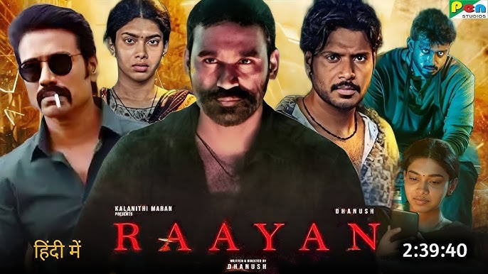 Raayan (2024) Hindi dubbed Full Movie Watch Online